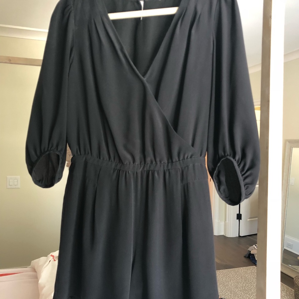 Annie Griffin Black Romper